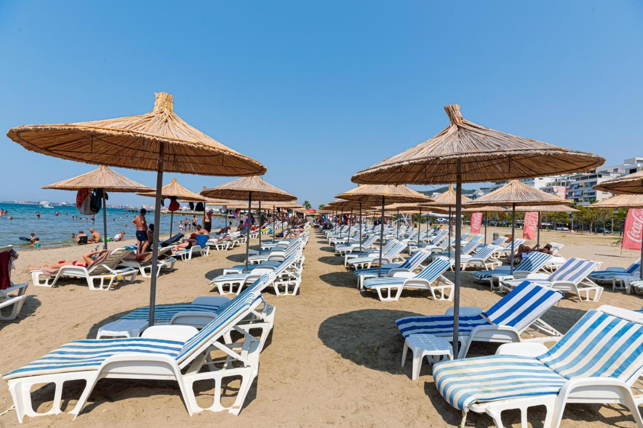 Hotel Aglon Vlore Bagian luar foto