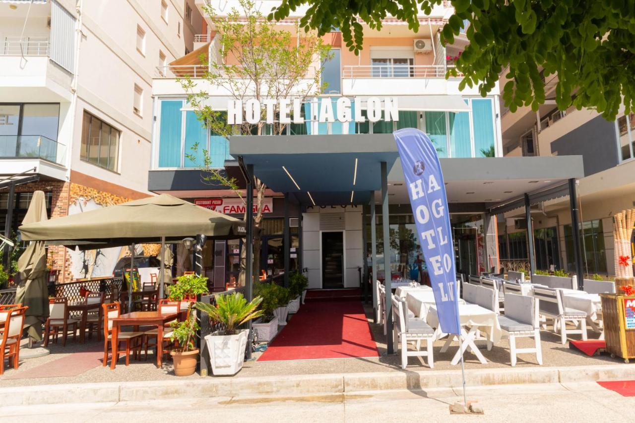 Hotel Aglon Vlore Bagian luar foto